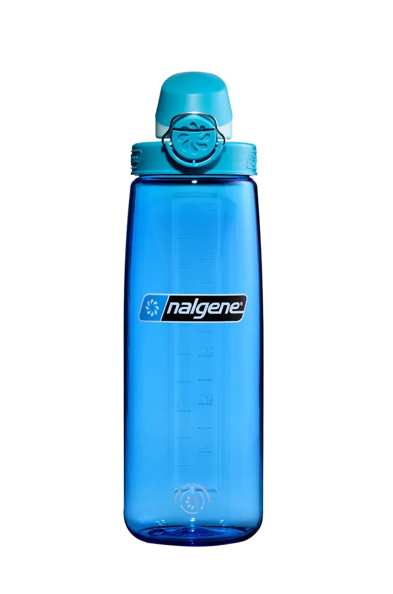 Nalgene OTF Tritan Sustain Water Bottle 700ml - Blue with Glacial Cap