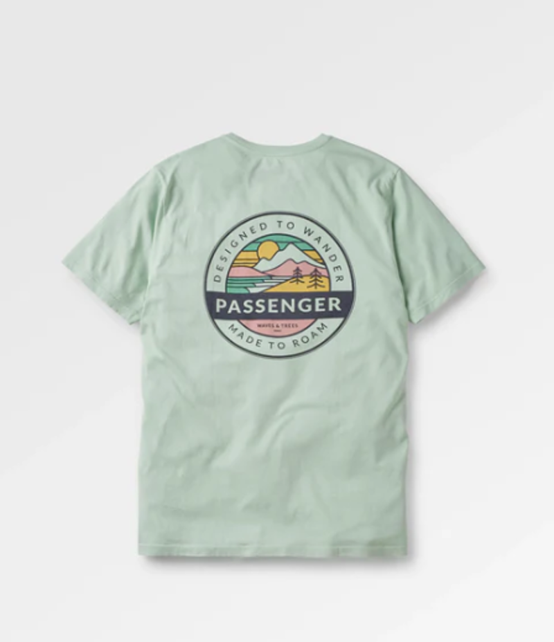 Passenger Mens Odyssey T-Shirt Surf Spray-2