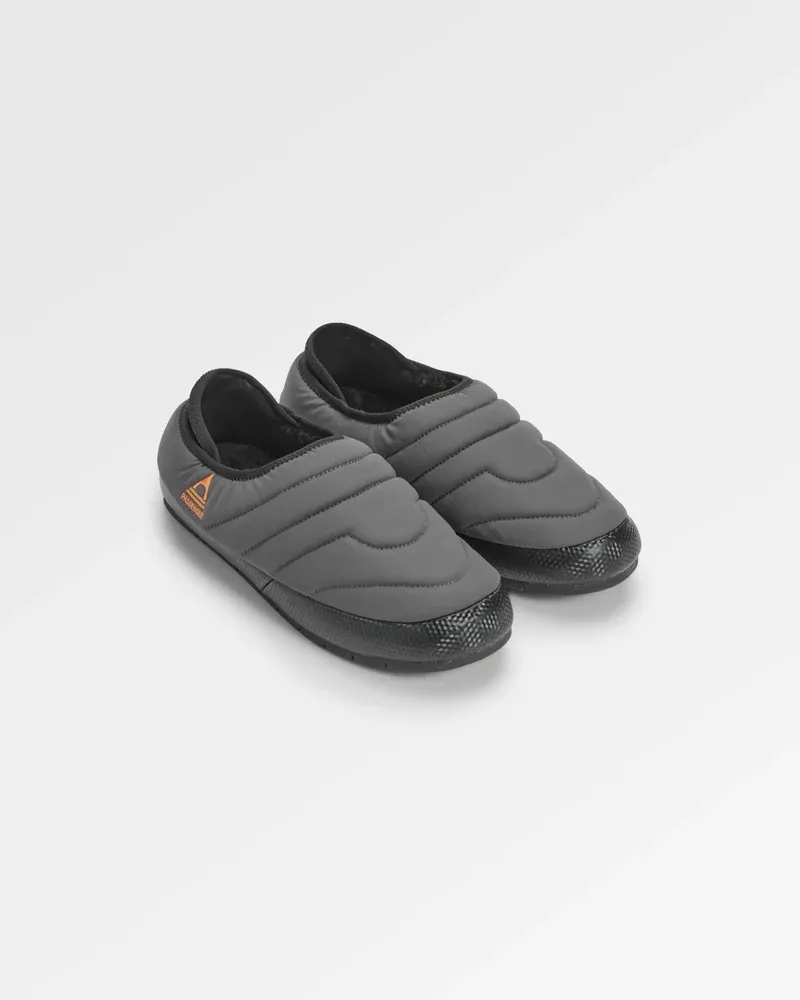 Passenger Hearth Men's Slippers - Charcoal Cosy Indoor/Outdoor Slippers