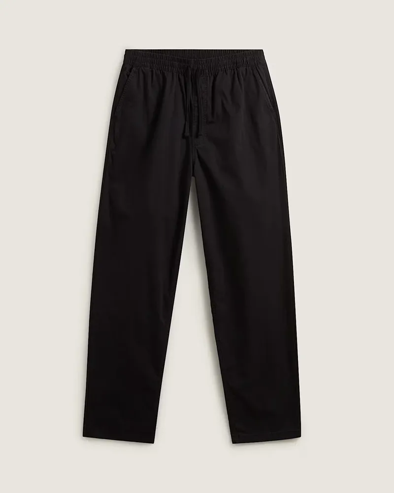 Vans Range Baggy Tapered Elastic Waist Trousers - Black-2