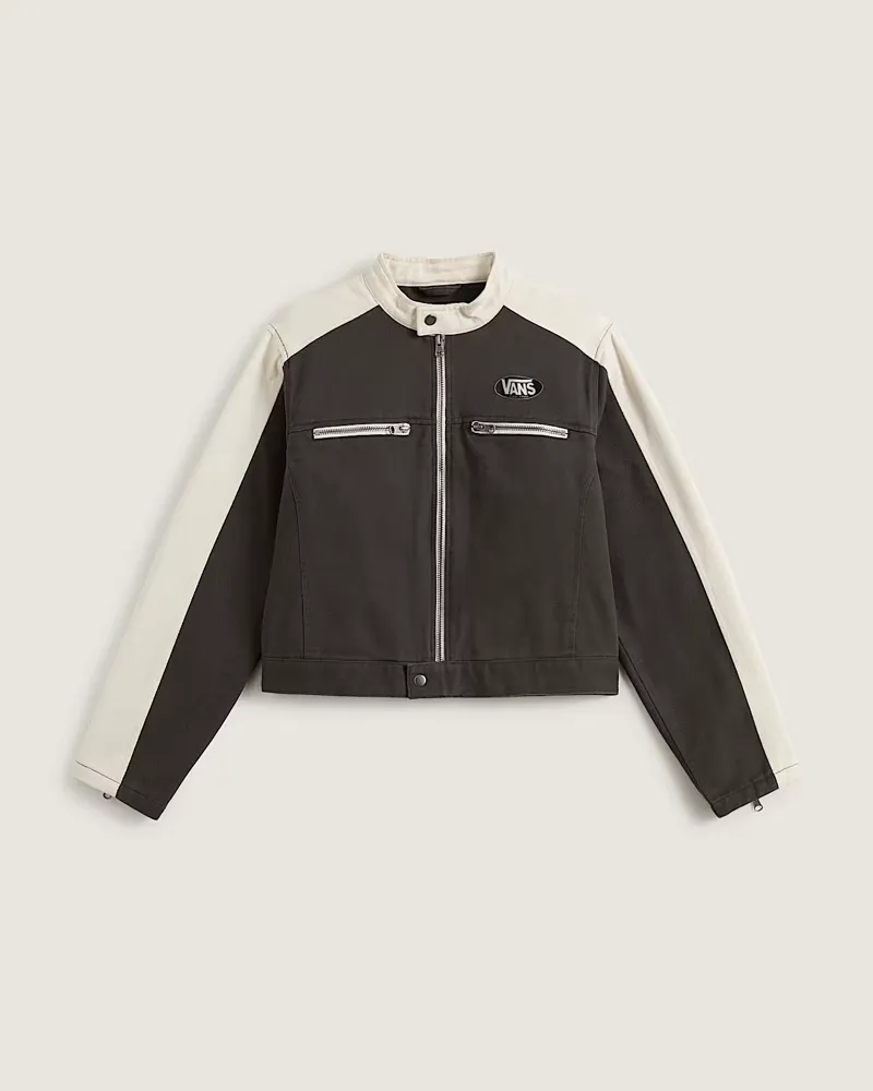 VANS Ryden Biker Jacket Faded Black-2