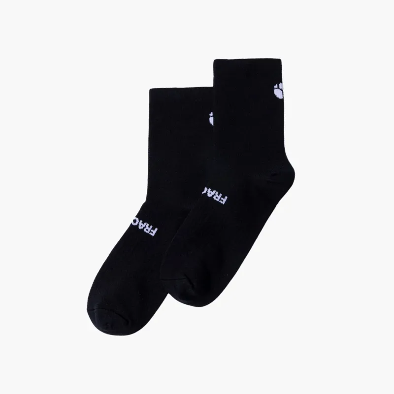 Fractel Performance Running Crew Socks Black