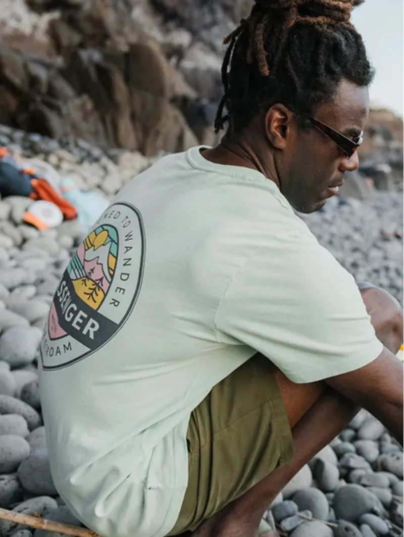 Passenger Mens Odyssey T-Shirt Surf Spray