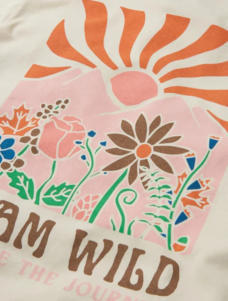 Passenger Women Roam Wild T-Shirt Birch-4