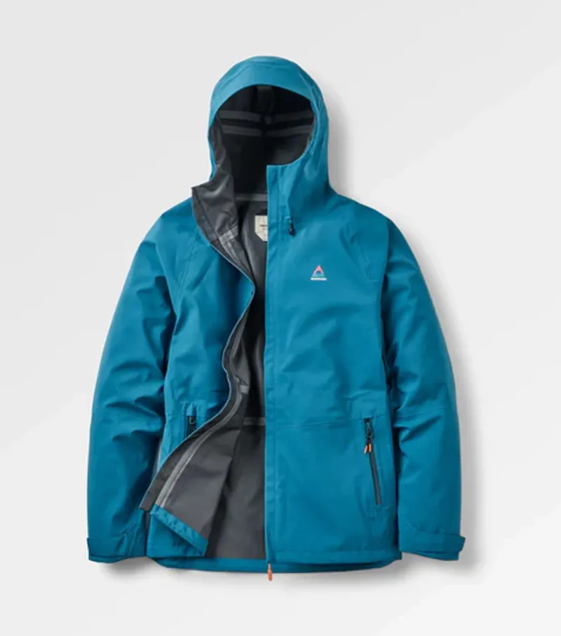 Passenger Men 5 Season Waterproof Jacket Tidal Blue