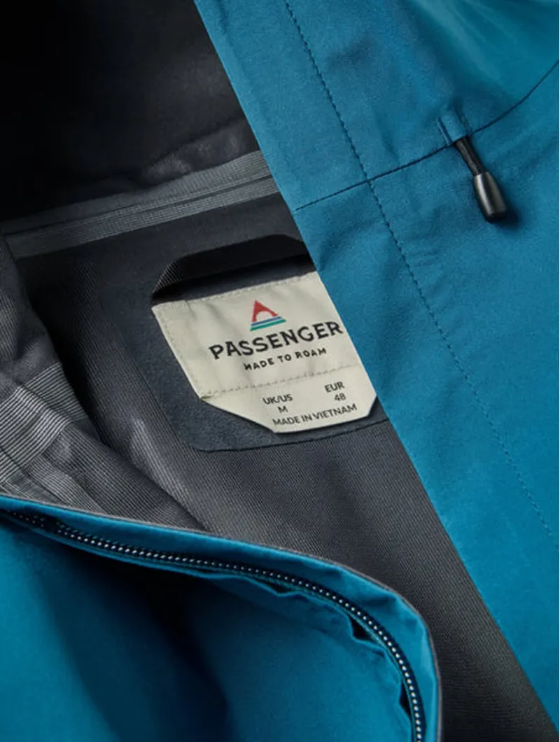 Passenger Men 5 Season Waterproof Jacket Tidal Blue-2
