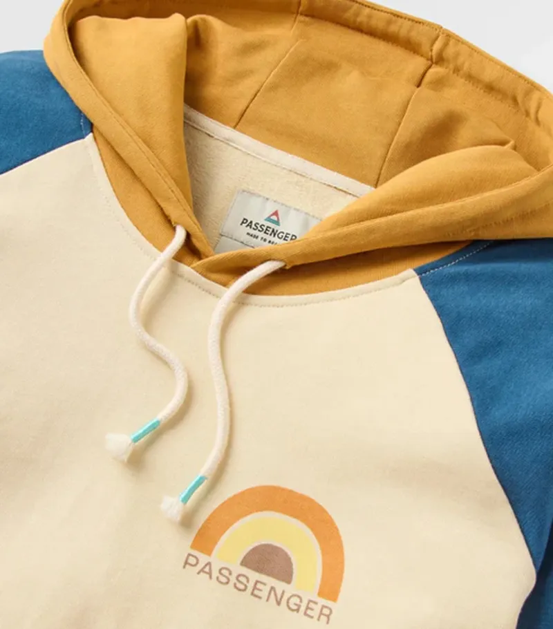 Passenger Women Riser Cotton Hoodie Birch-1