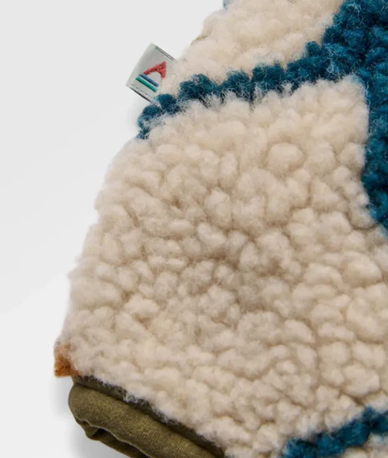 Passenger Men Valiant Fleece Abstract Trails Pebble Grey-6