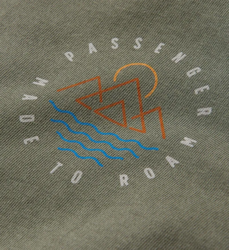 Passenger Men Escapism LS T-Shirt Dusty Olive-3