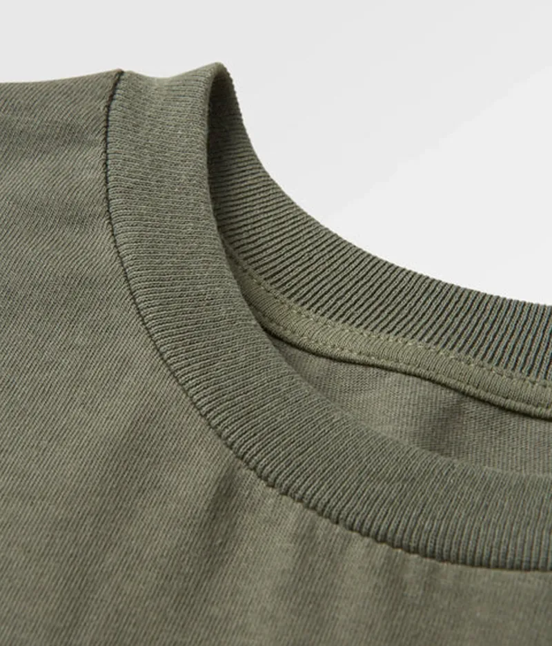 Passenger Men Escapism LS T-Shirt Dusty Olive-4