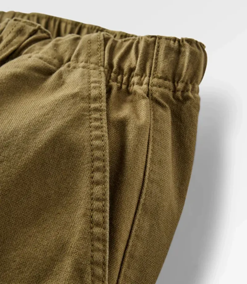 Passenger Men Adventurer Canvas Trouser Dark Olive-4