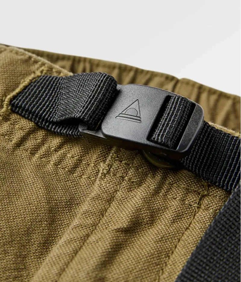 Passenger Men Adventurer Canvas Trouser Dark Olive-3