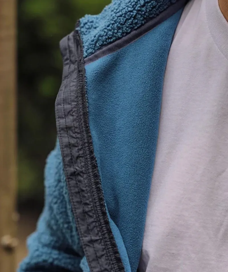 Passenger Mens Born Explorer Fleece Steel Blue-3