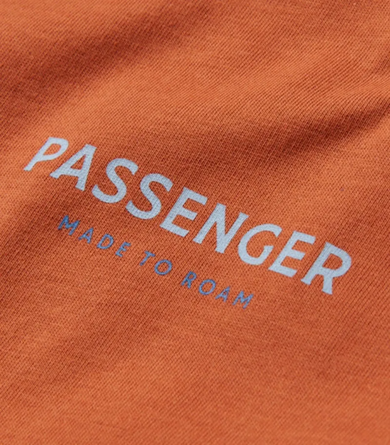 Passenger Men Phoenix T-Shirt Burnt Orange-2
