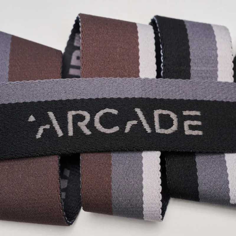 Arcade Sierra Belt Black and Brown Stretch Webbing Belt-1