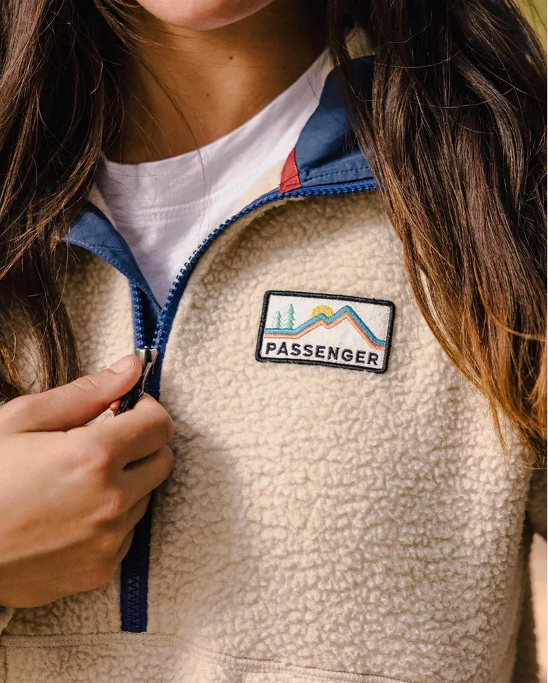 Maine 2.0 Half Zip Recycled Sherpa Fleece - Medium -2