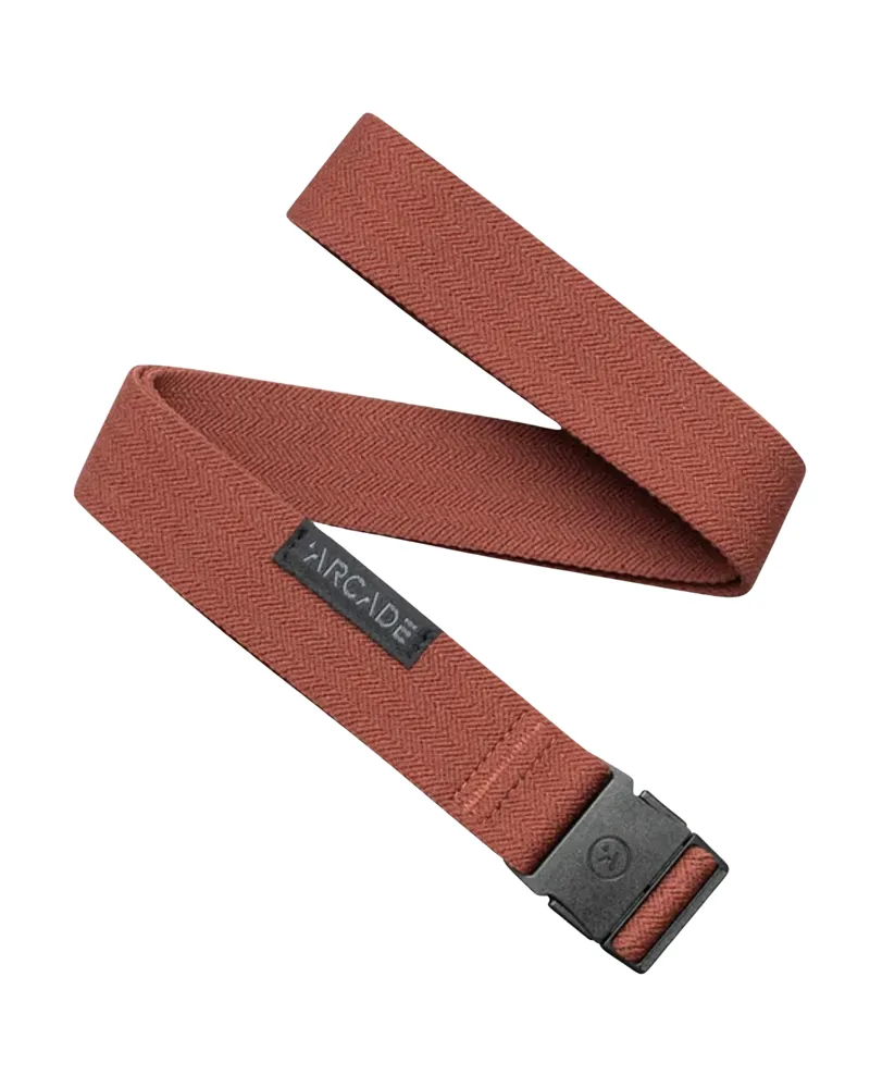 Arcade Ranger Slim Stretch Belt Vermillion
