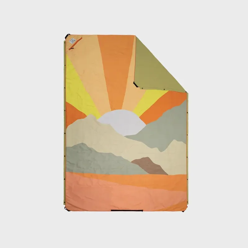 Voited Picnic Blanket Sunscape/Sand