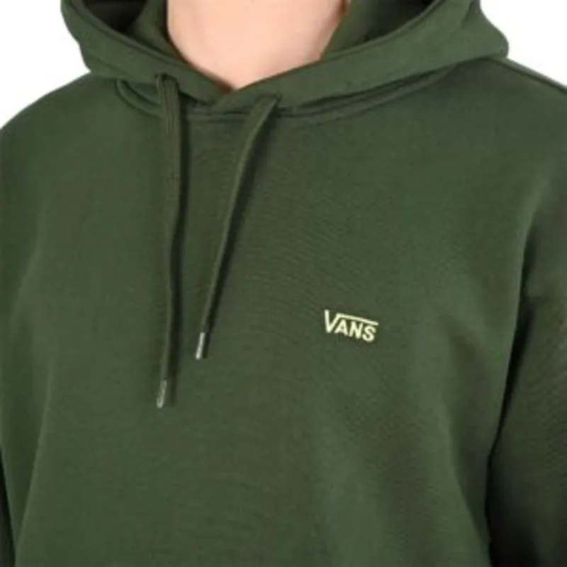 Vans Left Chest II Loose PO Hoodie - Dried Kelp Relaxed Fit Skate Hoodie-2