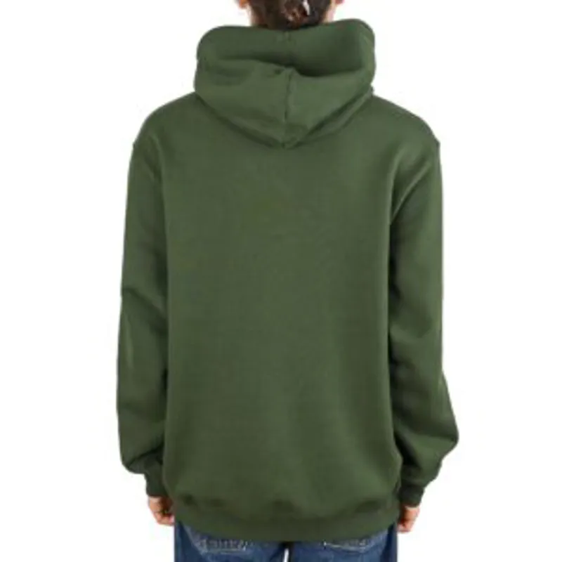 Vans Left Chest II Loose PO Hoodie - Dried Kelp Relaxed Fit Skate Hoodie-1