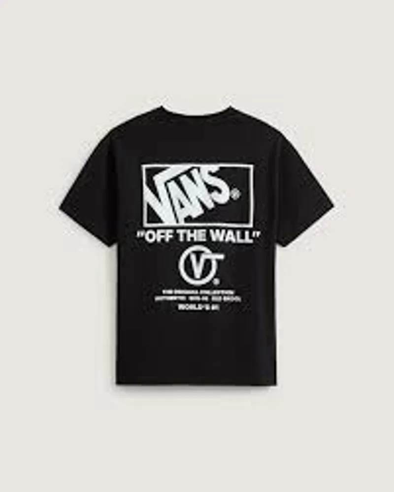 VANS Off the Wall Stockpile SS T-Shirt Black - Classic Skate Tee-2