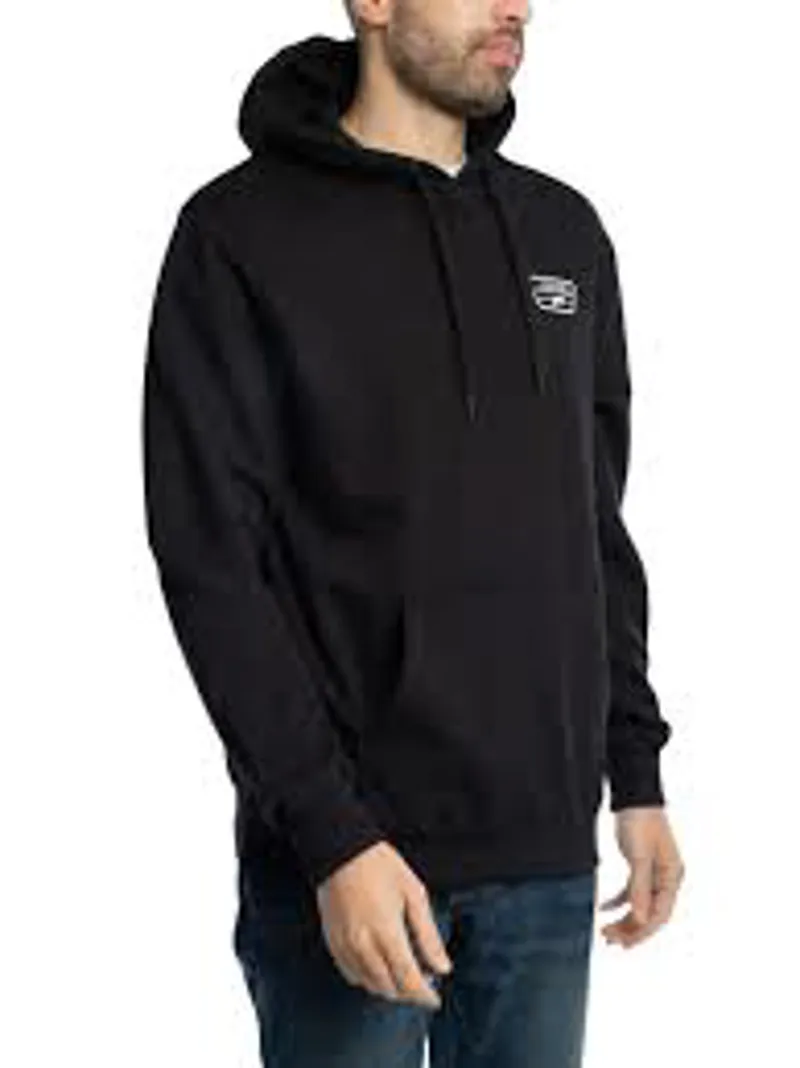 VANS Black Full Patch Hoodie Premium Skatewear Pullover-1