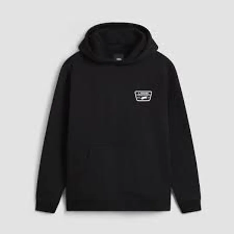 VANS Black Full Patch Hoodie Premium Skatewear Pullover-2