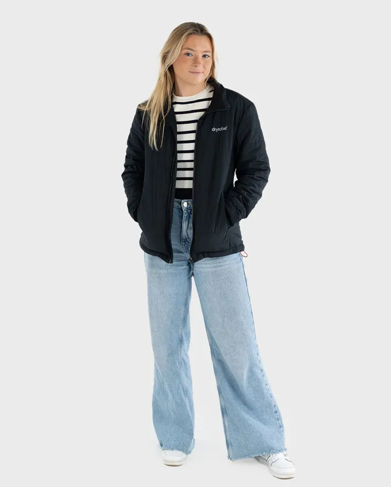 DRYROBE Women Mid-layer Jacket Black-1