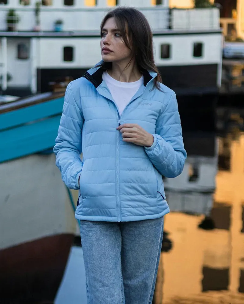 DRYROBE Women Mid-layer Jacket Ice Blue-1