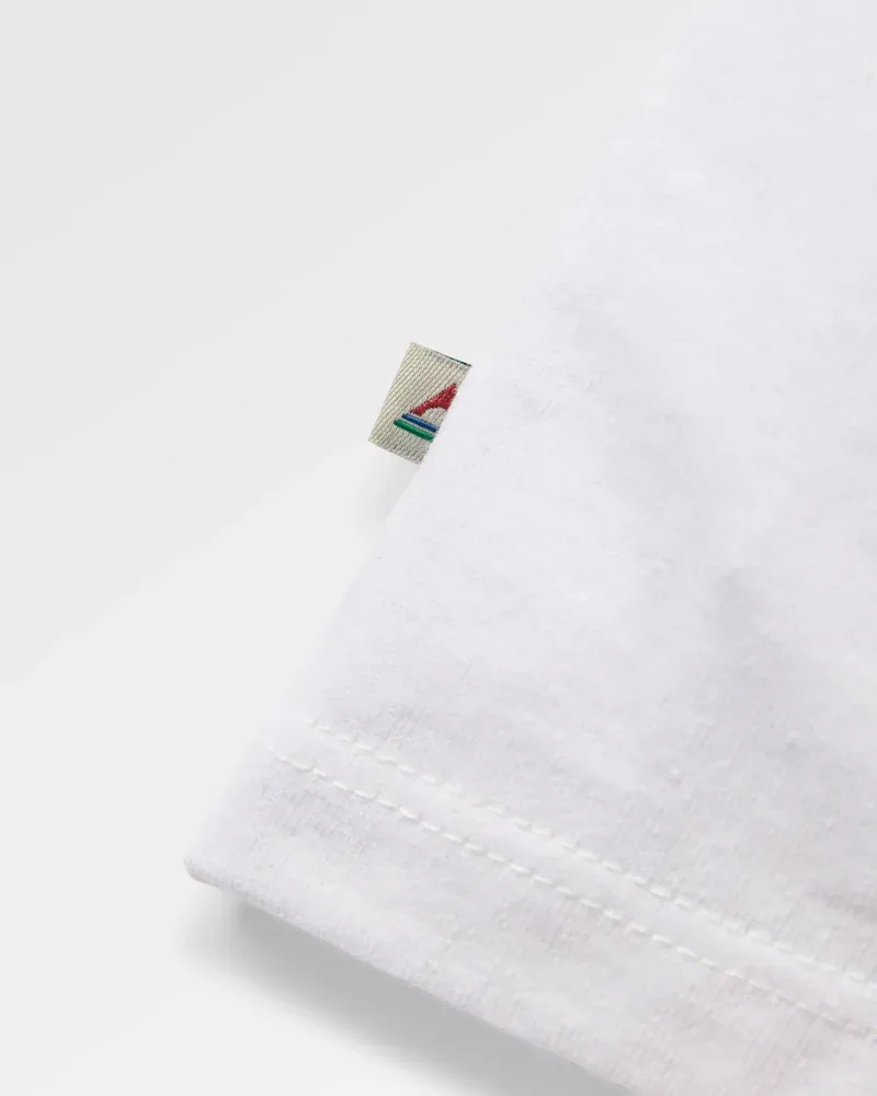 Passenger Explore Cactus Print T-Shirt White - Men's Organic Cotton Graphic Tee-4