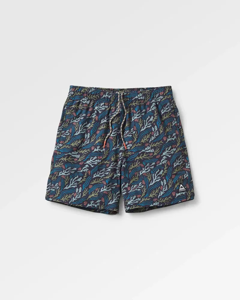 Passenger Porto Recycled All Purpose Swim Short - Ocean Current Black - 30 Waist-2