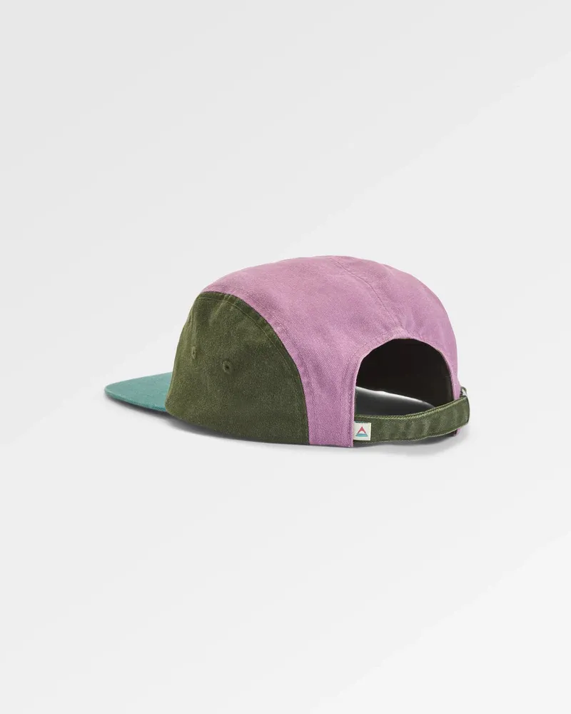 Passenger Fixie 5 Panel Cap - Grape Multi-1