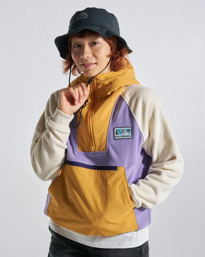 Passenger Alexander Hooded Polartec Fleece - Purple Haze Women's Technical Fleece