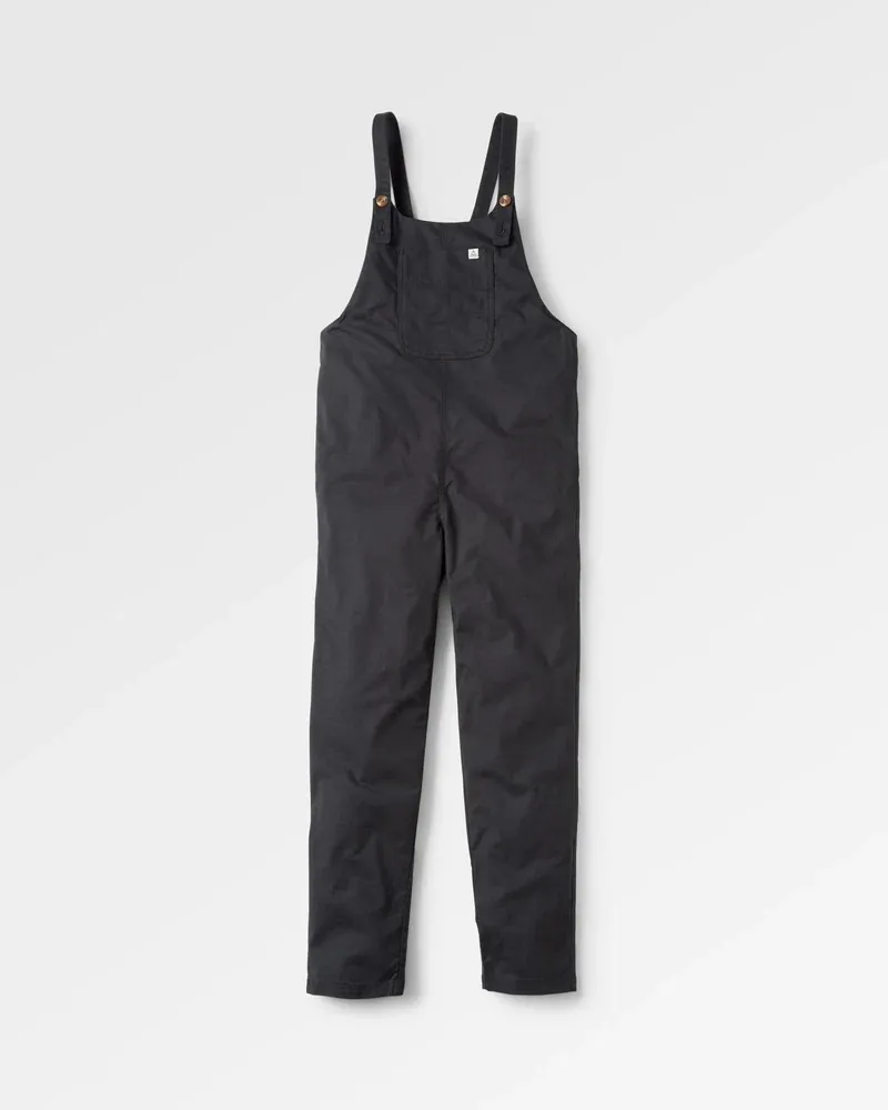 Passenger Womens Meadows Dungarees - Black-2