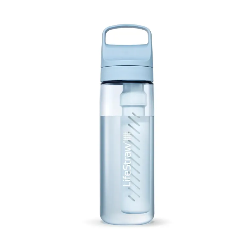 LifeStraw Go 650ml Filter Bottle Icelandic Blue