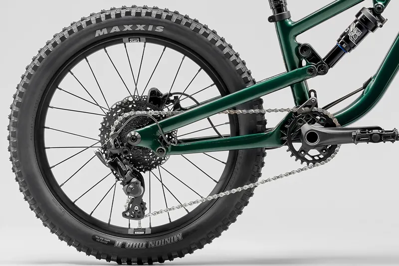 Norco Fluid FS 20 Youth Bike Dark Green-2