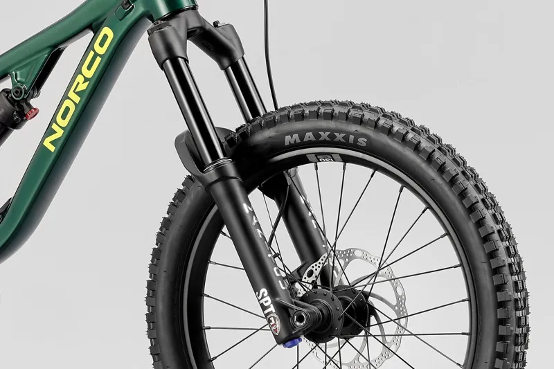 Norco Fluid FS 20 Youth Bike Dark Green-3