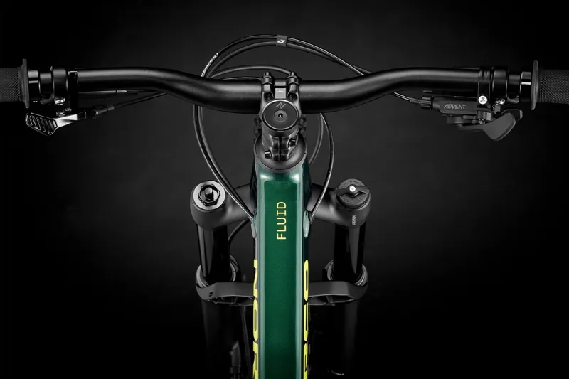 Norco Fluid FS 24 Youth Bike Dark Green-3