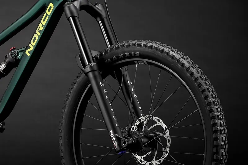 Norco Fluid FS 24 Youth Bike Dark Green-5