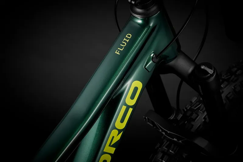 Norco Fluid FS 24 Youth Bike Dark Green-7