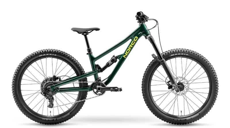 Norco Fluid FS 24 Youth Bike Dark Green