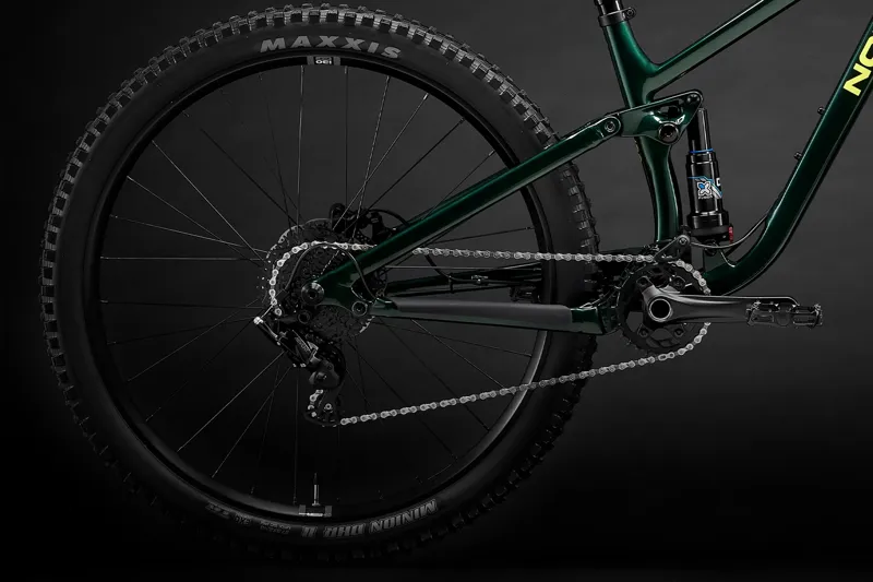 Norco Fluid FS 27.5 Youth Bike Dark Green-4