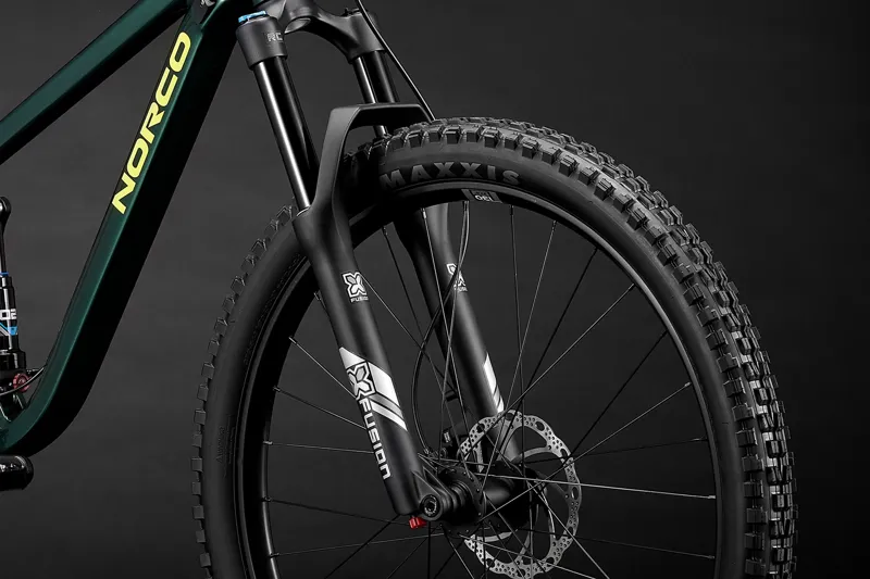 Norco Fluid FS 27.5 Youth Bike Dark Green-5
