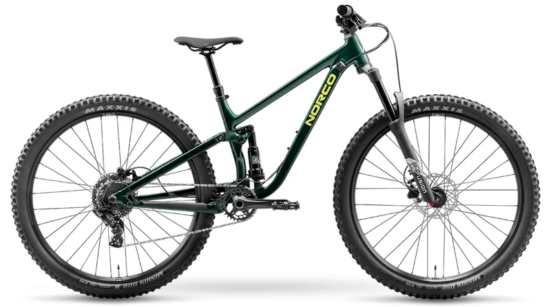 Norco Fluid FS 27.5 Youth Bike Dark Green