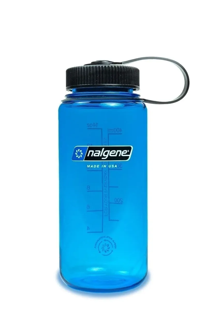 Nalgene Wide Mouth 500ml Sustain Bottle Slate Blue