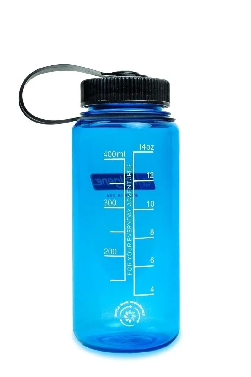 Nalgene Wide Mouth 500ml Sustain Bottle Slate Blue-1