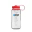 Nalgene Wide Mouth 500ml Sustain Bottle Clear Red