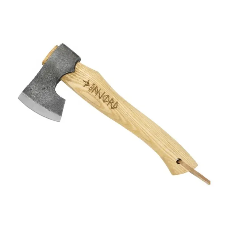 NJORD Malin Small Camp Axe - Compact Outdoor Hatchet for Camping and Bushcraft