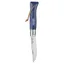 Opinel No. 8 Trekking Knife Dark Blue - Classic Folding Outdoor Knife for Camping and Hiking
