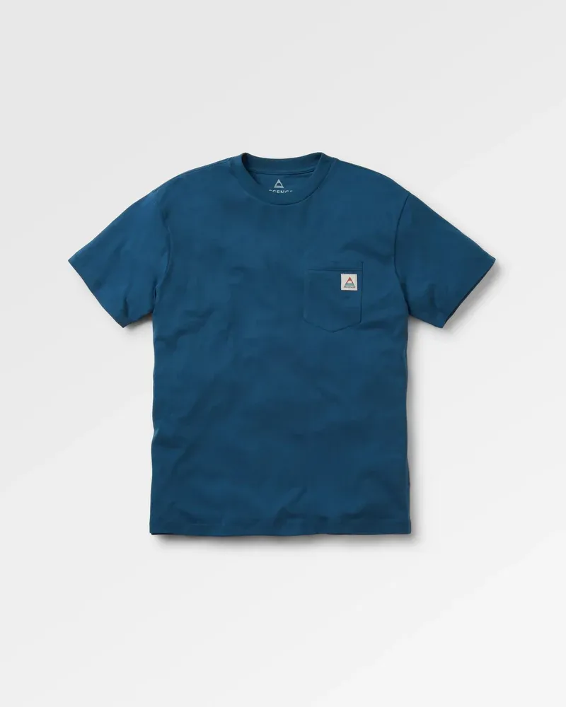 Passenger Heritage Relaxed Fit T-Shirt - Dark Denim-5